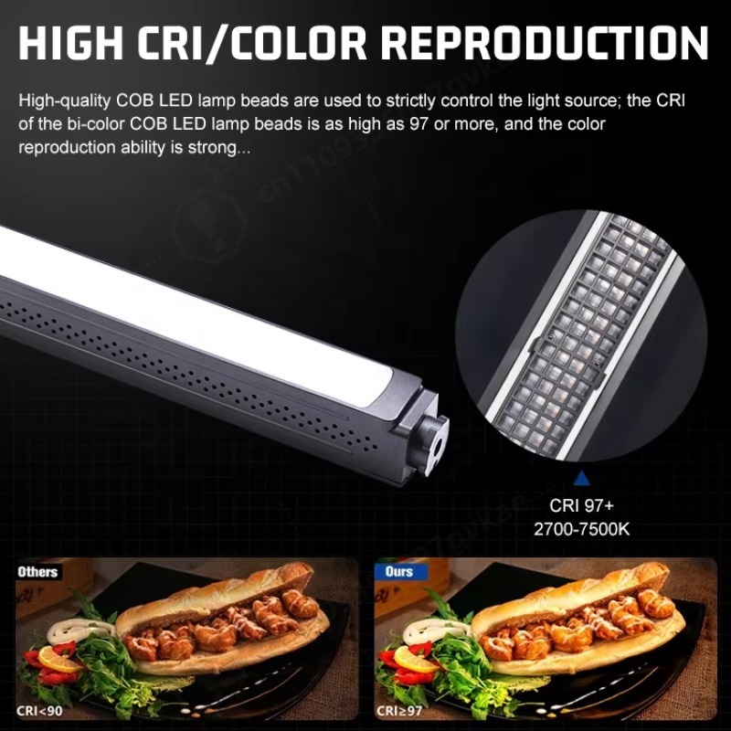 Photography Lighting Portable - 2700-7500K RGB Portable LED Video Studio