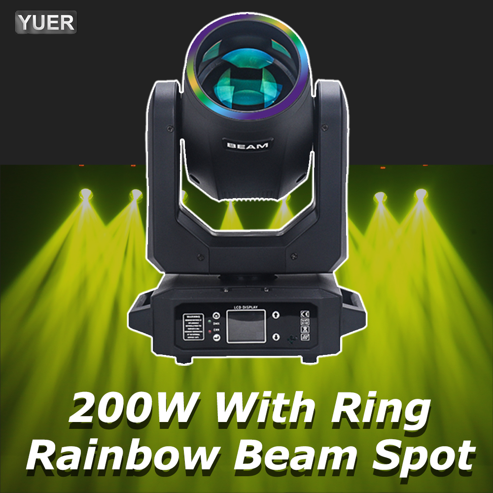 Led Ring Light 18 - NEW 200W LED Moving Head Light