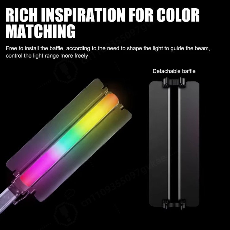 2700-7500K RGB Portable LED Vi - Photography Lighting Portable 评论和价格