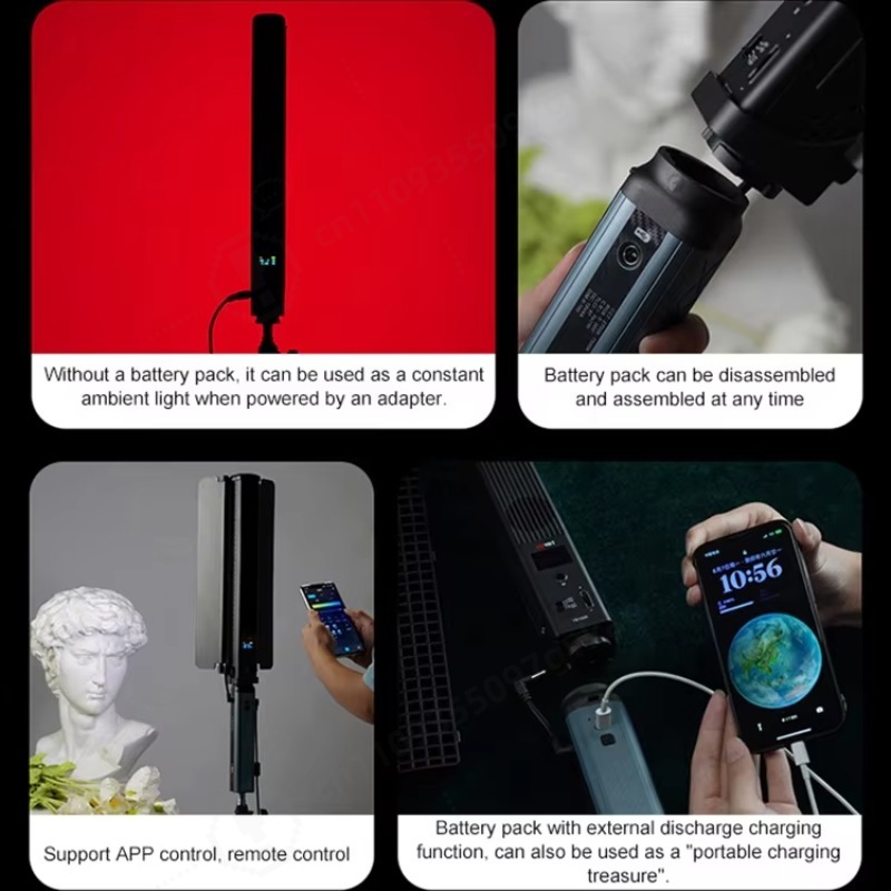 2700-7500K RGB Portable LED Vi - Photography Lighting Portable 评论和价格