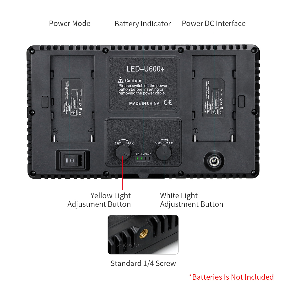 U800 LED Photo Studio Light fo - Photography Lighting Board 评论和价格