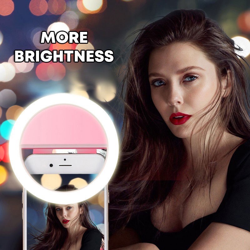 LED Selfie Ring Light 3 Level  - Photography Lighting Overhead 评论和价格