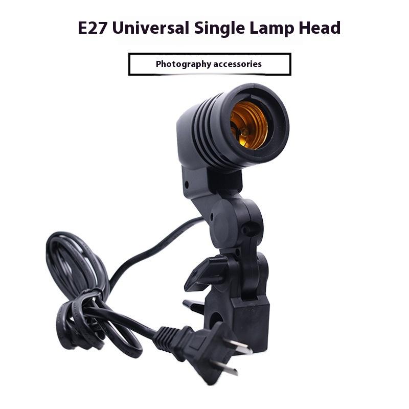 Black 1.8M Cable Cord E27 Sock - Photography Lighting Tool 评论和价格