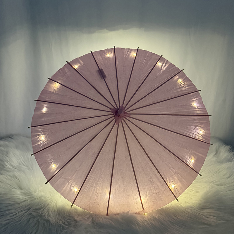 LED Light Up Oil Paper Umbrell - Diy Photography Lighting Umbrella 评论和价格