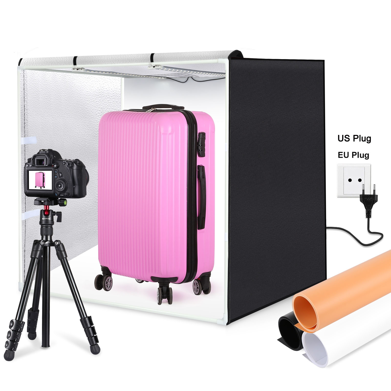 PULUZ 80cm Folding Portable 72 - Photography Lighting And Backdrop Kits 评论和价格