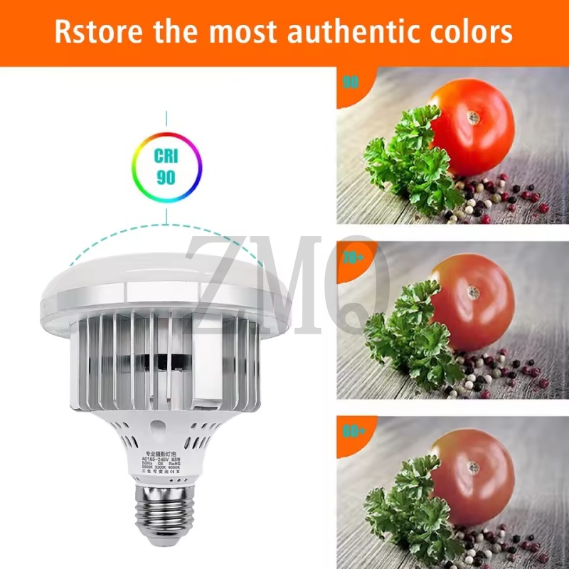 E27 85W 155W Lamp 3200K-5500K  - Photography Lighting Gear 评论和价格