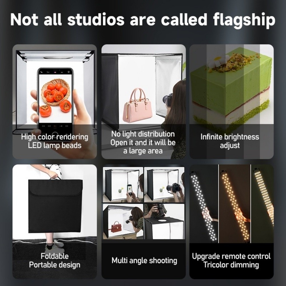 45/65cm LED Soft Light Box Min - Photography Lighting Board 评论和价格