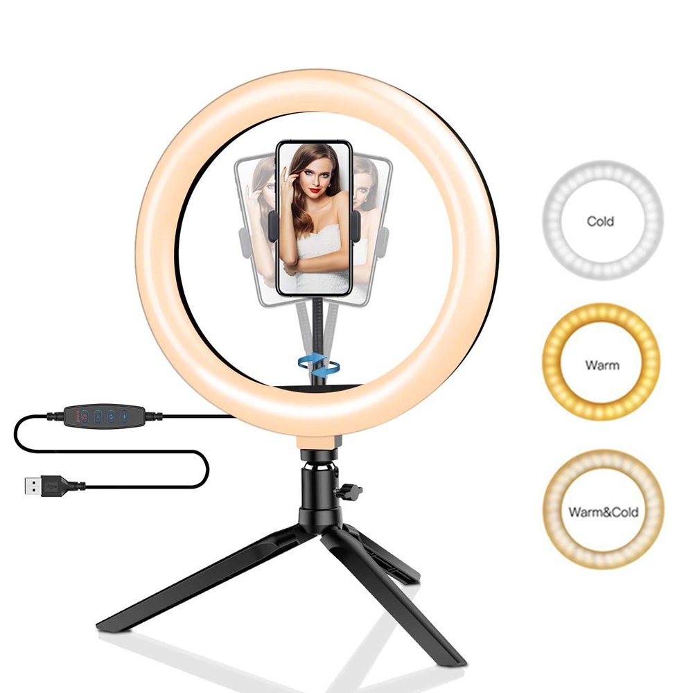 26cm 10 inch Led Ring Selfie L - Photography Lighting Overhead 评论和价格