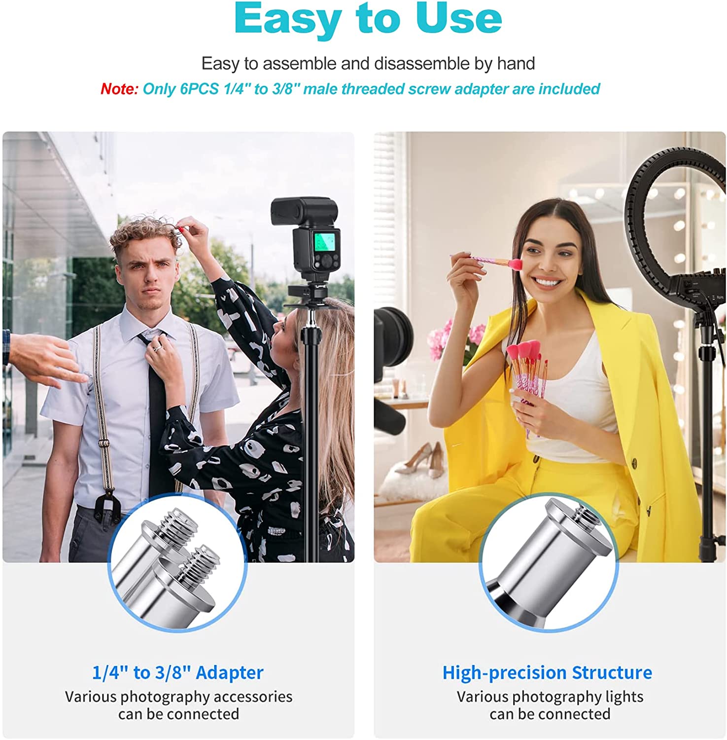 Selens Standard 3/8 to 1/4 Ada - Photography Lighting Tool 评论和价格