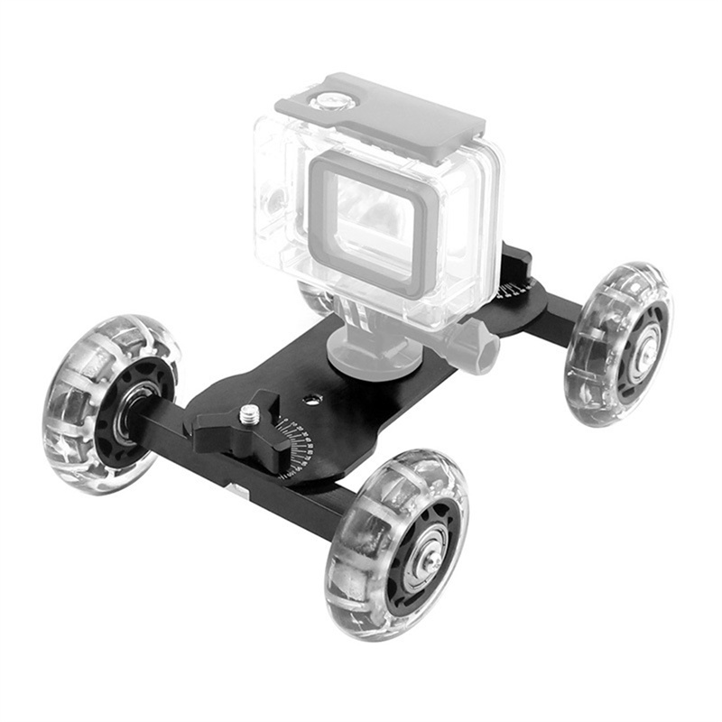Mobile Rolling Sliding Dolly S - Photography Lighting Tool 评论和价格