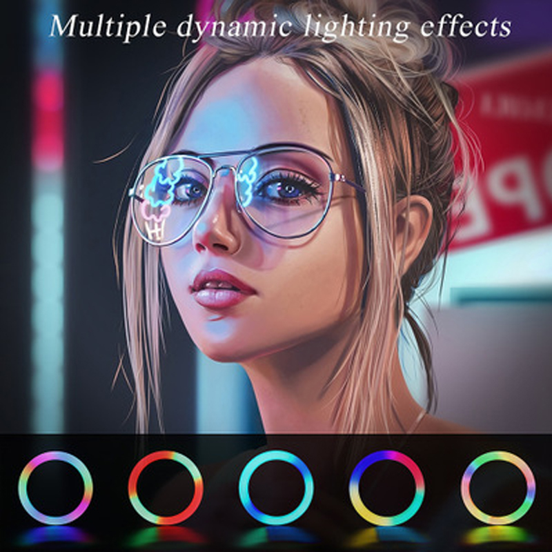 13inch RGB Led Selfie Ring Lig - Photography Lighting Overhead 评论和价格