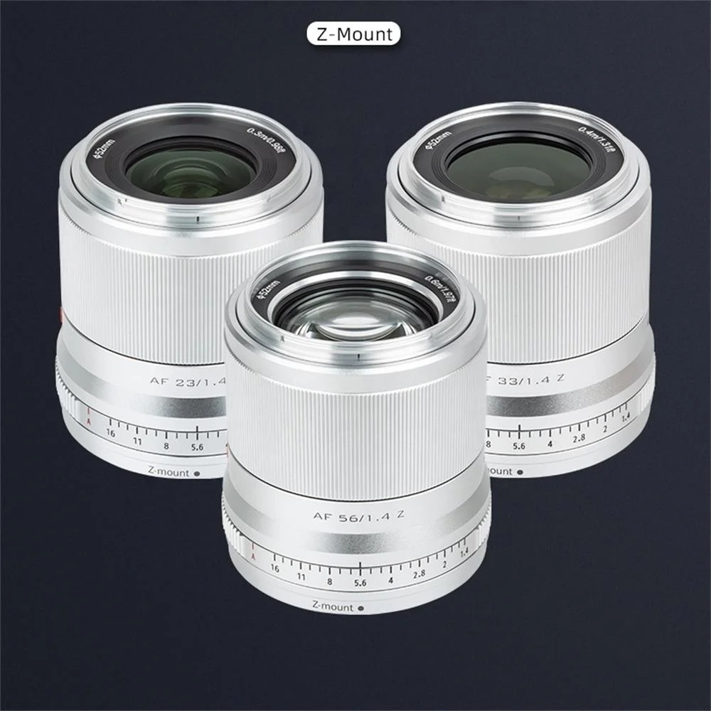2026 New Viltrox 23mm 33mm 56m - Nikon Camera Z50 评论和价格