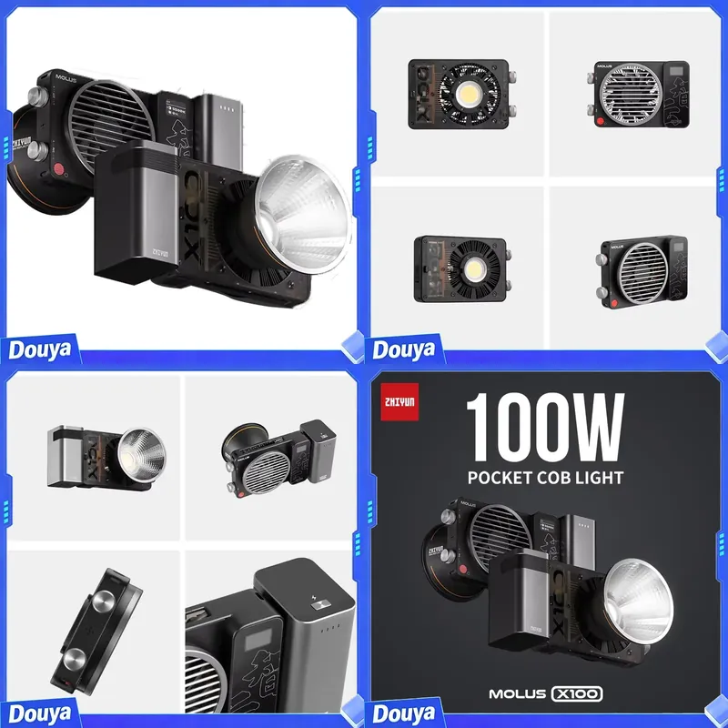 ZHIYUN Molus X100 100W COB LED - Photography Lighting Portable 评论和价格