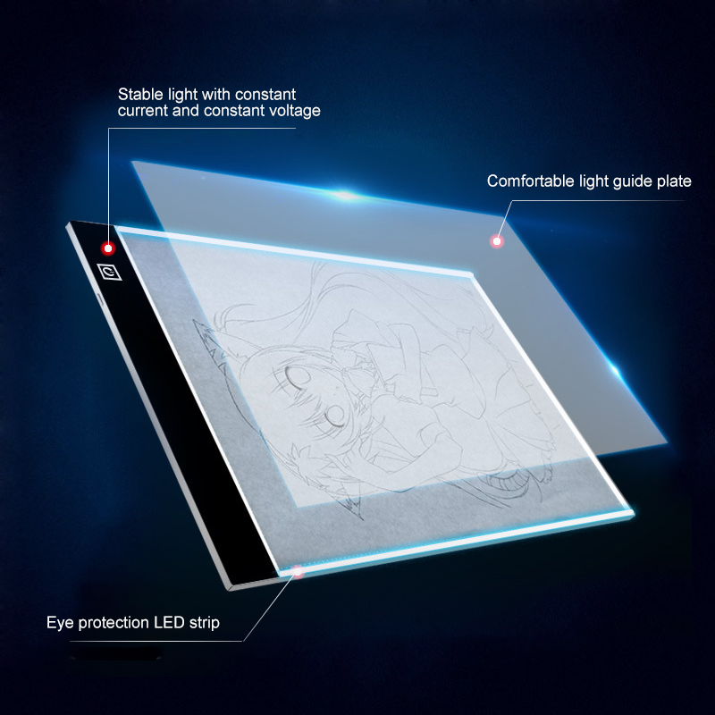 LED Photocopying Table Drawing - Photography Lighting Board 评论和价格