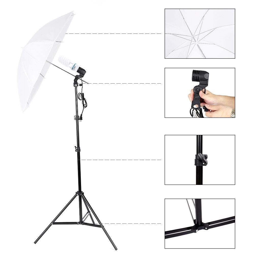 Photo Studio Photography Light - Photography Lighting And Backdrop Kits 评论和价格