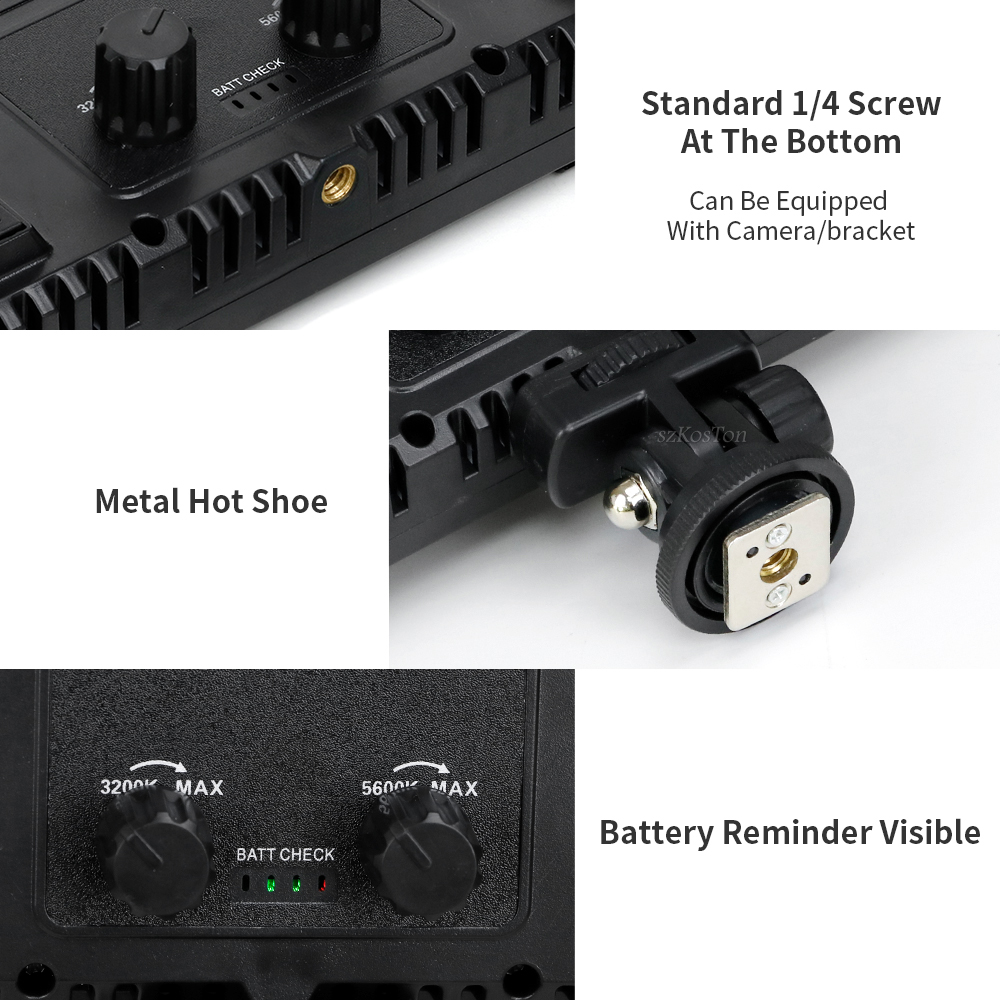 U800 U600 LED Photo Studio Vid - Photography Lighting Board 评论和价格
